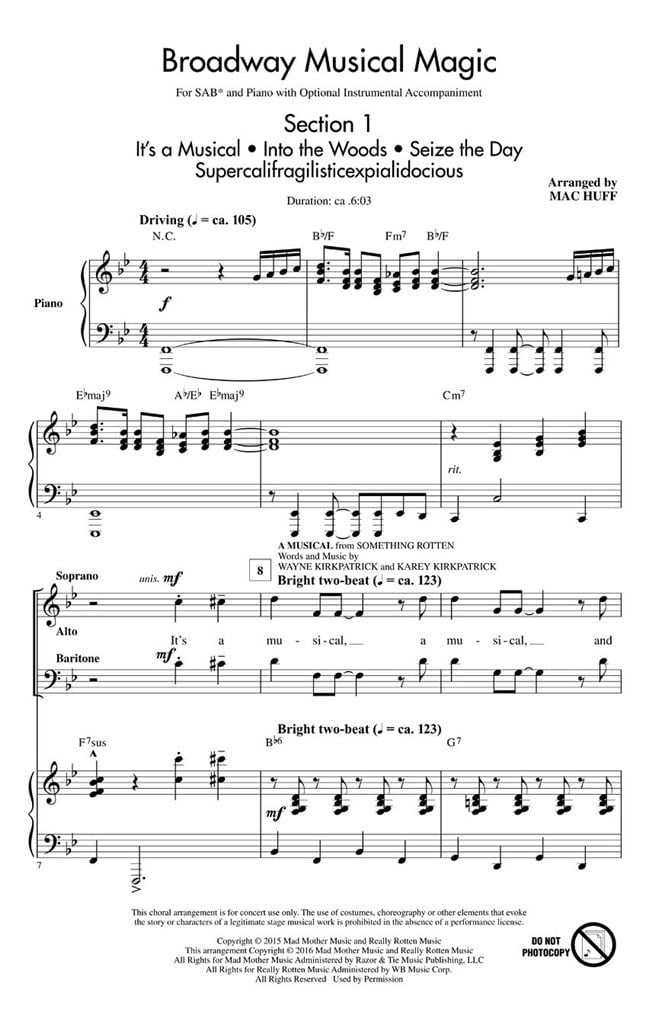Broadway Musical Magic
